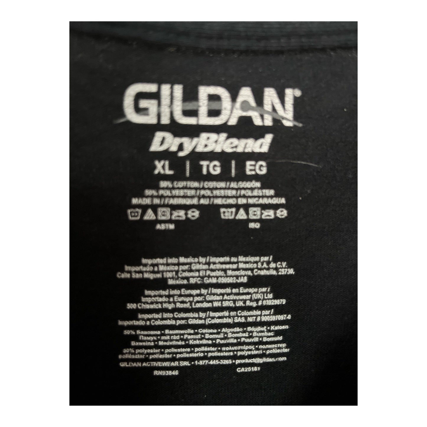 Al Capone Sweets Sweet Race Graphic T-Shirt Black XL Gildan DryBlend
