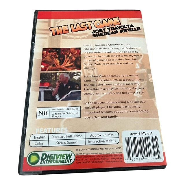 The Last Game (DVD, 1995) – Inspirational Girls’ Basketball Film – Rare OOP