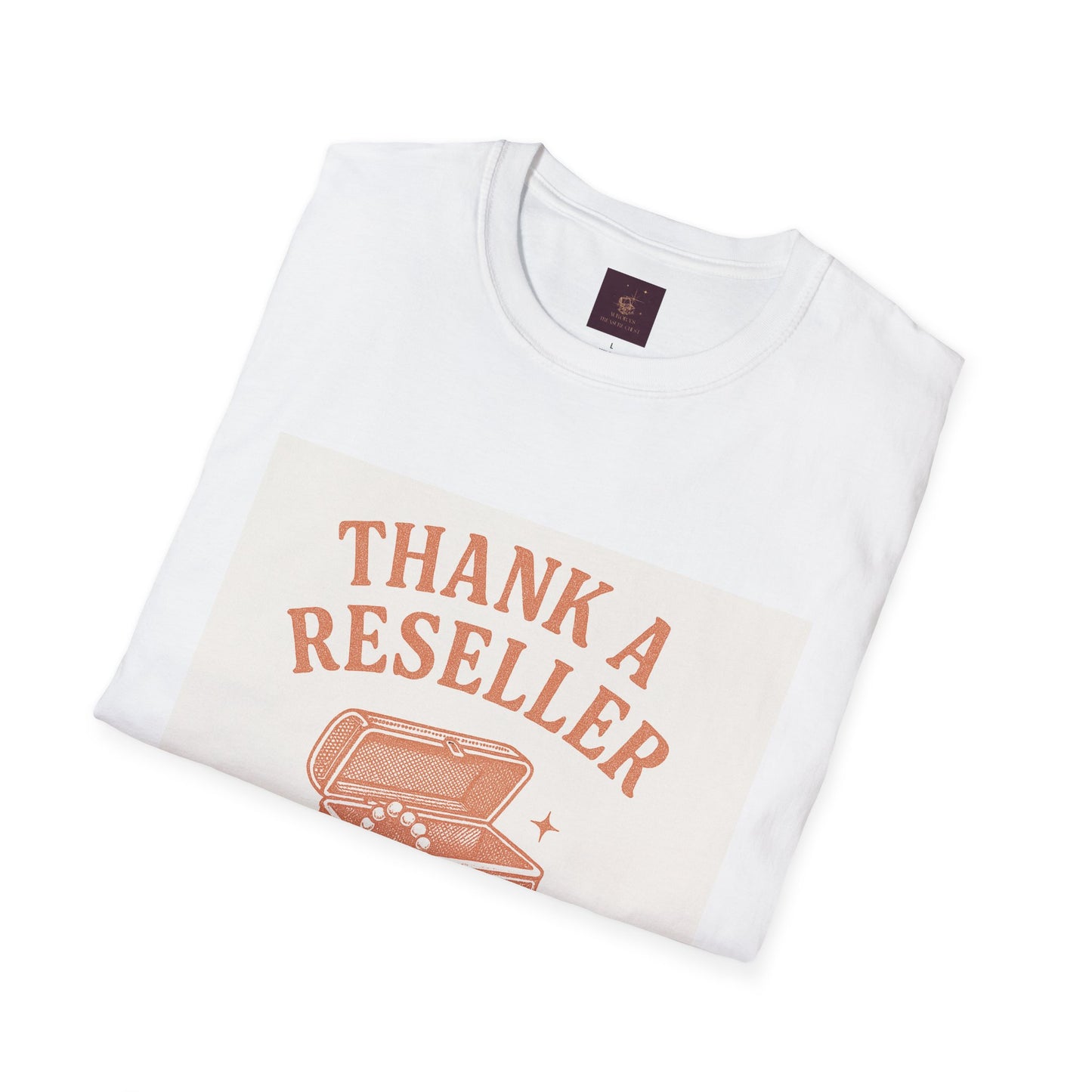 Eco-Friendly Unisex T-Shirt - Thank a Reseller, Sustainable Fashion, Vintage