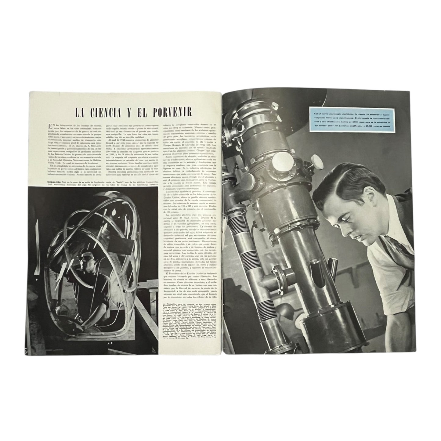 En Guardia Spanish WWII Magazine Tank Destroyer Cover US Propaganda Latin America 1940s