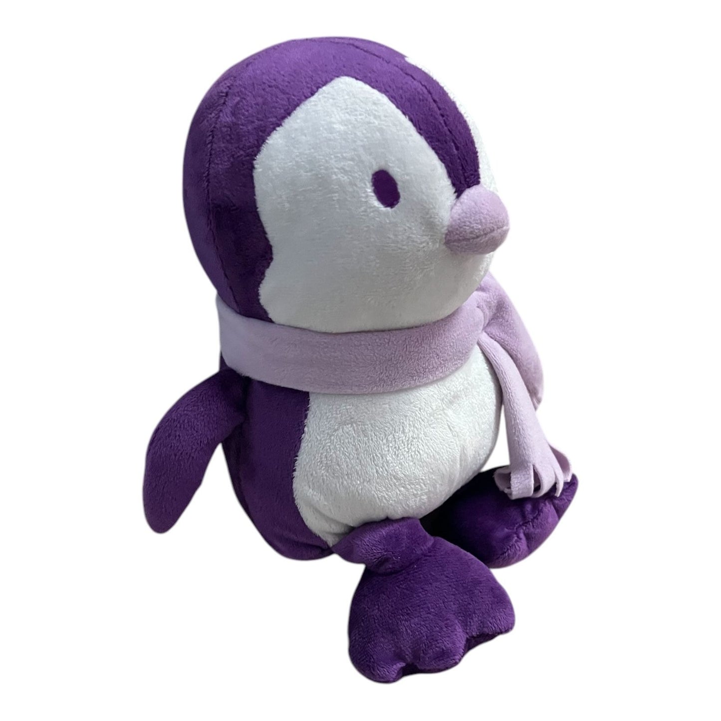 Tupperware Purple Plush Penguin with Scarf – Promo Collectible Toy