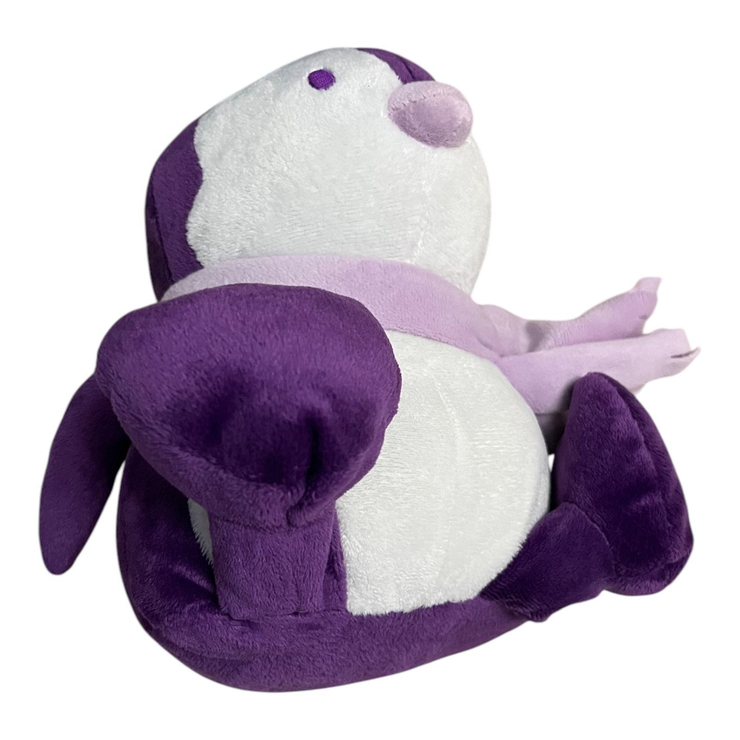 Tupperware Purple Plush Penguin with Scarf – Promo Collectible Toy