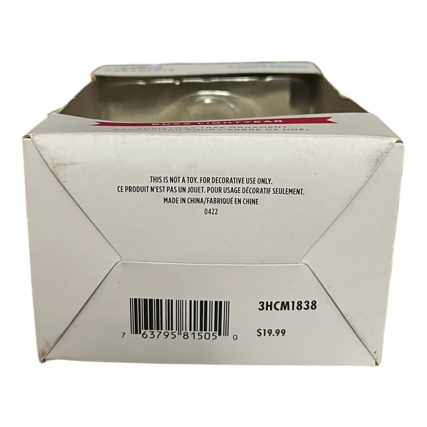 Hallmark Disney Pixar Lightyear Buzz Lightyear Christmas Ornament – New in Box 2022