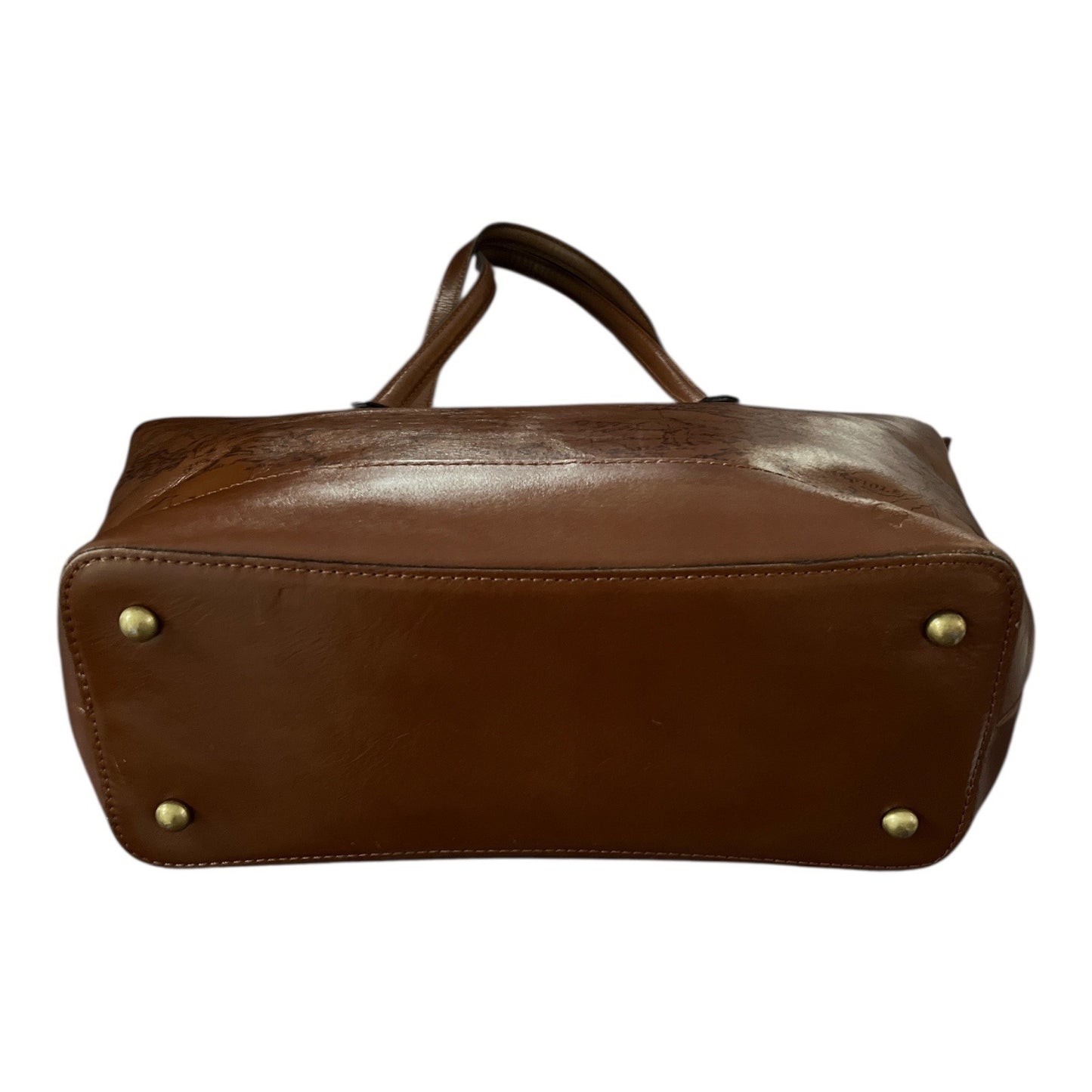 Patricia Nash Leather Tote Bag – Antique Map Print