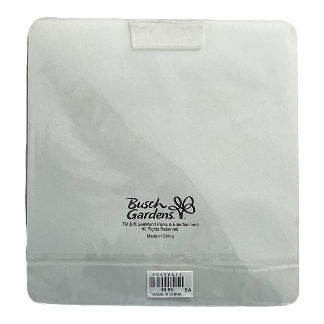 Busch Gardens Sticky Notes – Discontinued Citrus-Themed Memo Pad Set – 4 Designs – Tampa Bay Florida