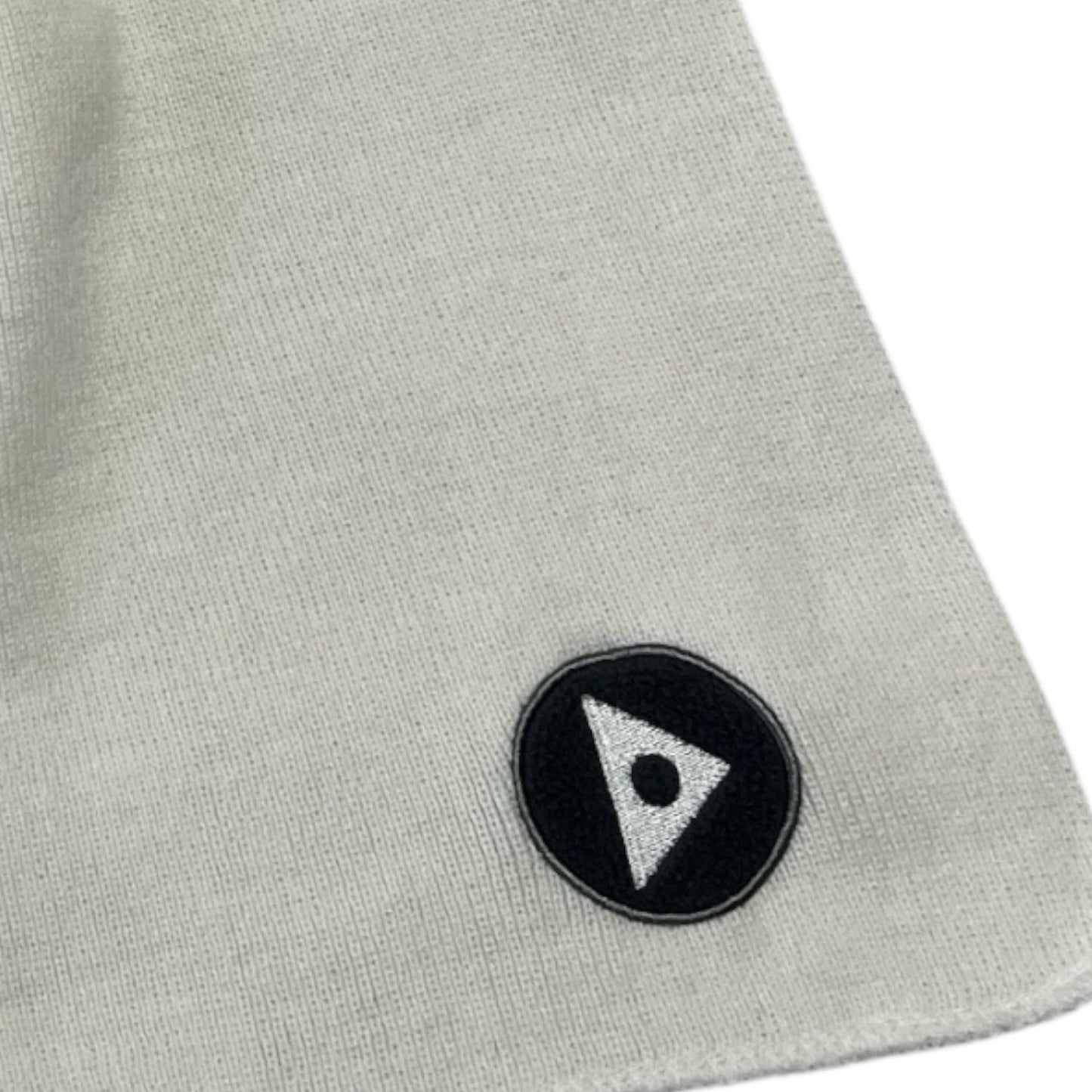 Despicable Me 3 White Scarf with Gru Logo Patch – 66” Knit Promotional Accessory