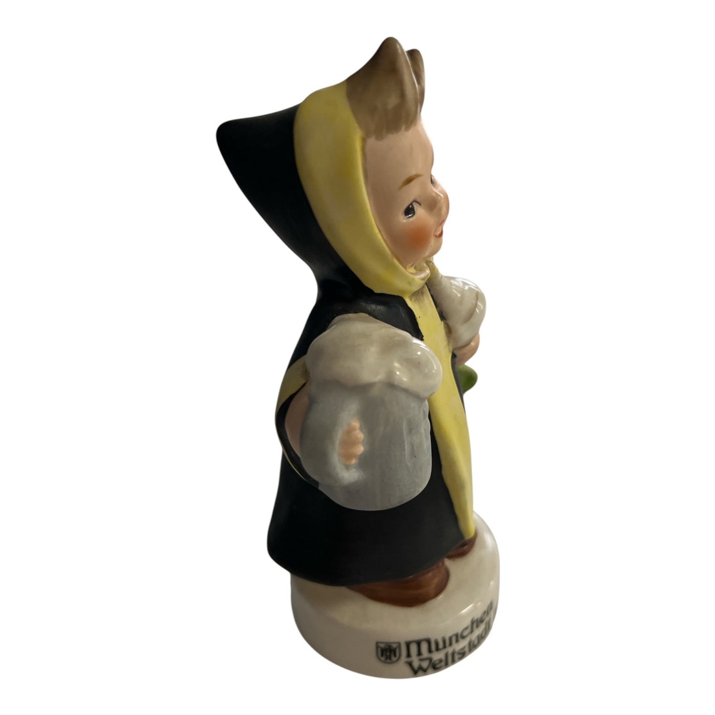 VTG 1970 Goebel Munich Kindl Figurine – Oktoberfest Beer Stein & Turnip– W. Germany