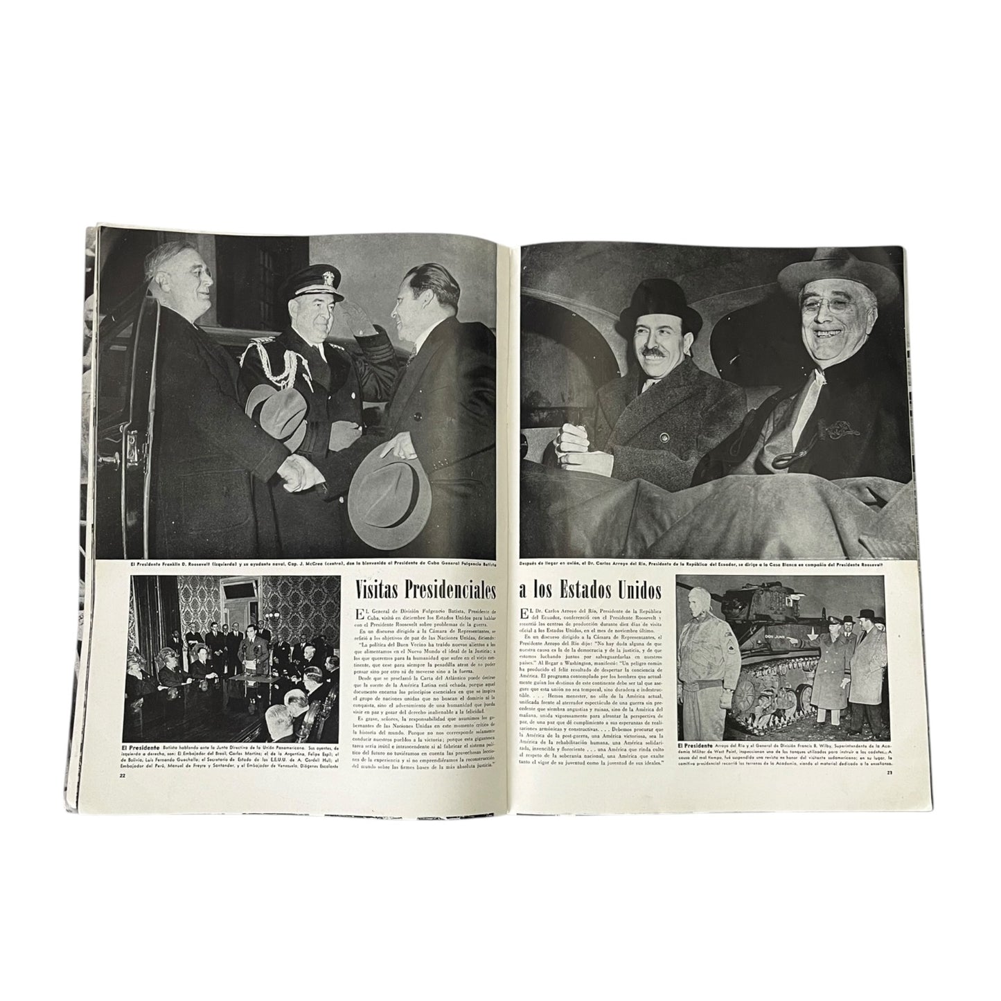 Vintage 1940s En Guardia Magazine Spanish WWII Propaganda Latin America Issue No 4