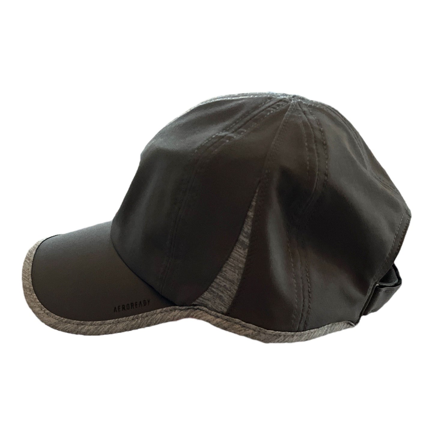 Adidas Black Performance Cap with Gray Trim & Pink Logo – Adjustable Strapback