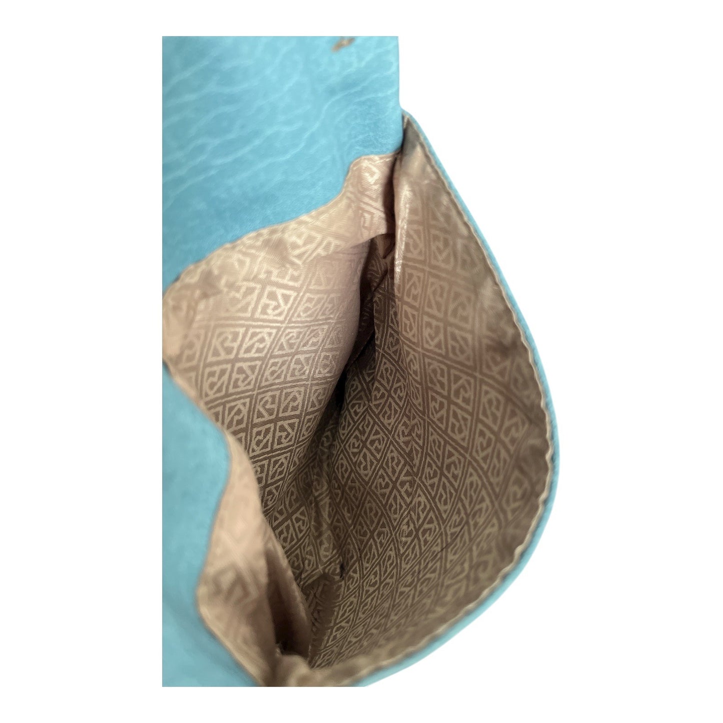 Relic by Fossil Teal Crossbody Bag – Faux Leather with Dual Front Zippers – Adjustable Strap – 9x7.5