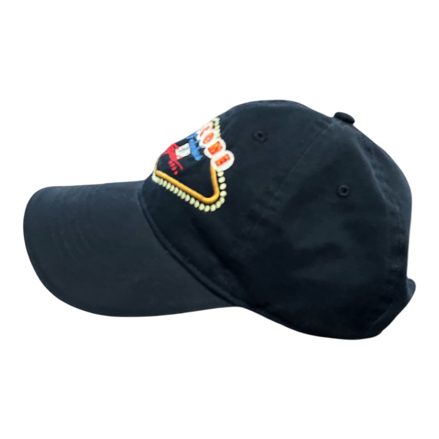 Royal Caribbean "Welcome to Fabulous Club Royale" Black Embroidered Hat – Adjustable – Cruise Souvenir