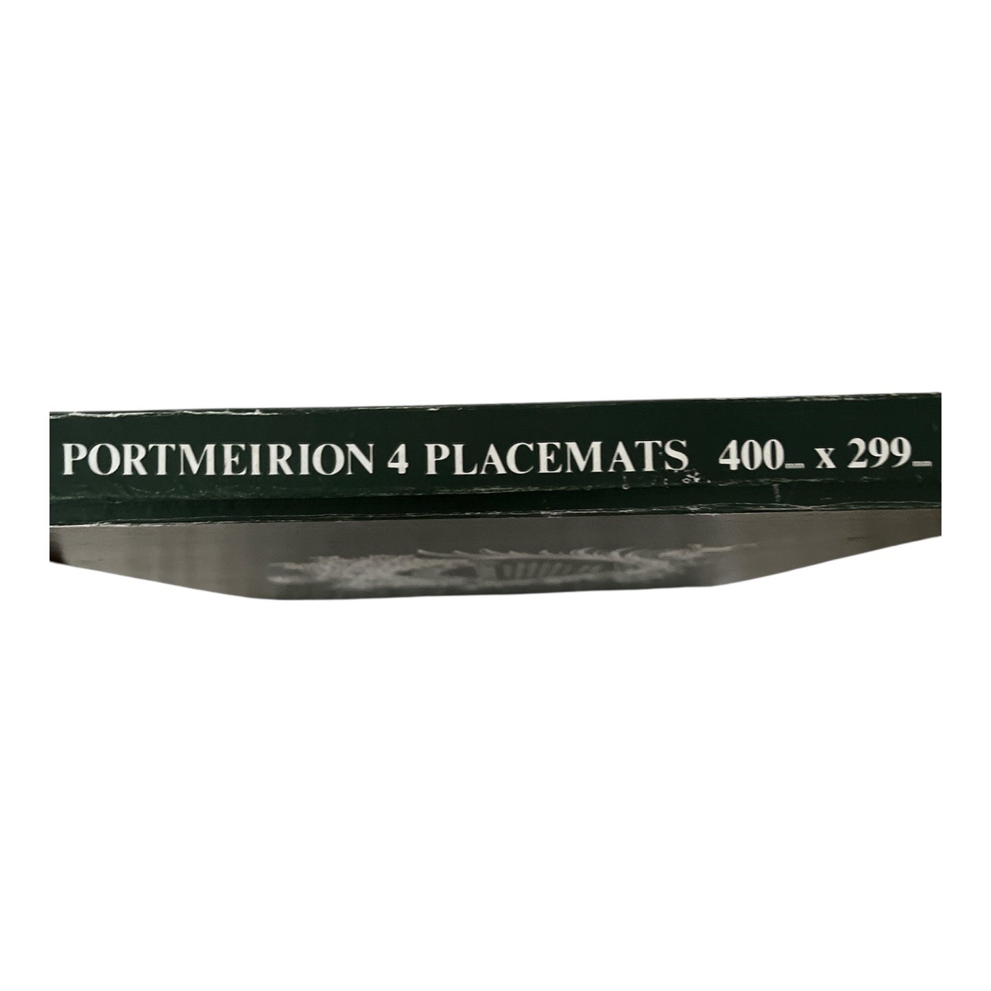Vintage Portmeirion Set of 4 Rectangular Placemats – Pimpernel – Poinsettia Design – Made in England