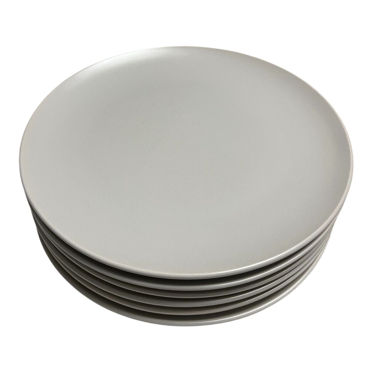 IKEA Dinera Lt. Grey Matte Stoneware 10.25” Dinner Plate 12011