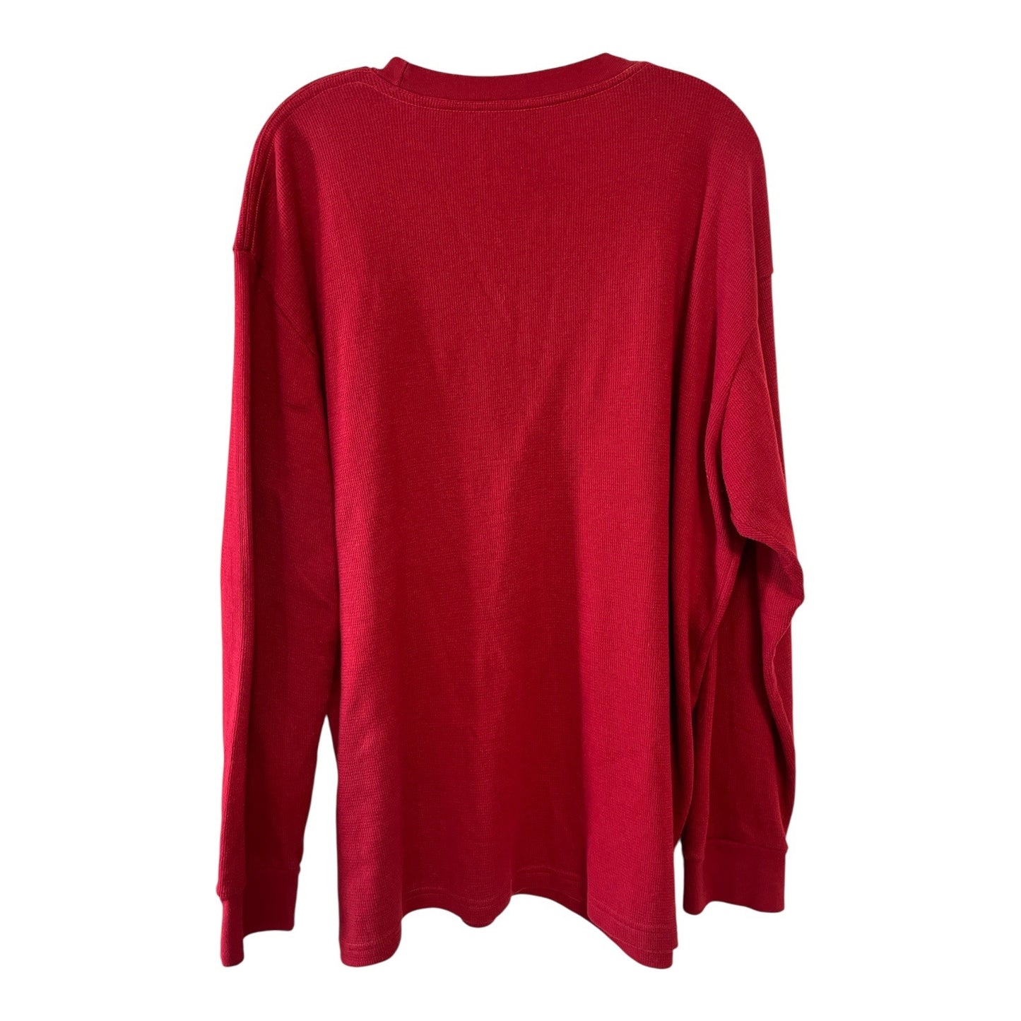 Ecko Unltd. Men’s 2XL Long Sleeve Thermal Shirts – Red & Black Diamond Graphic (Lot of 2)
