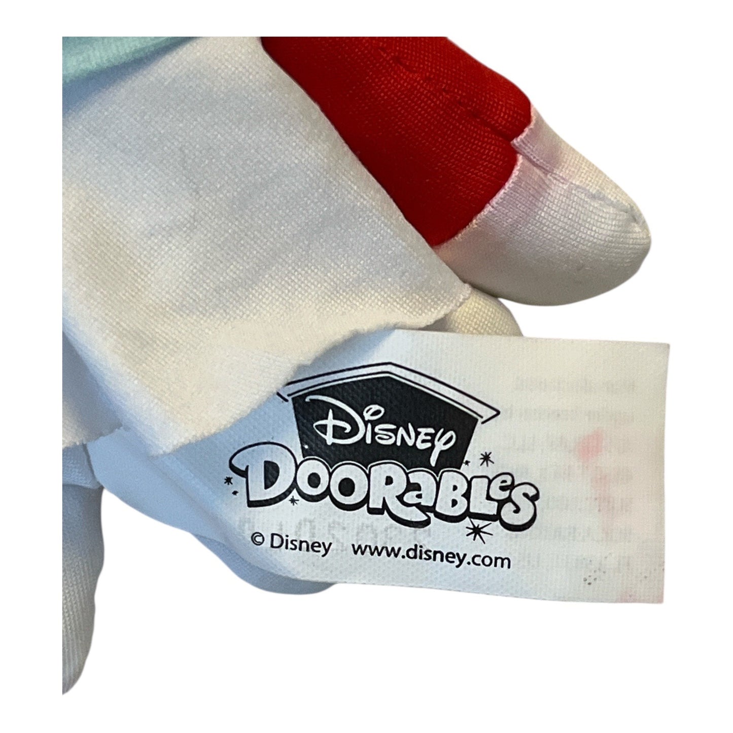 Disney Doorables White Rabbit Plush – Alice in Wonderland – 10” – Heart Outfit