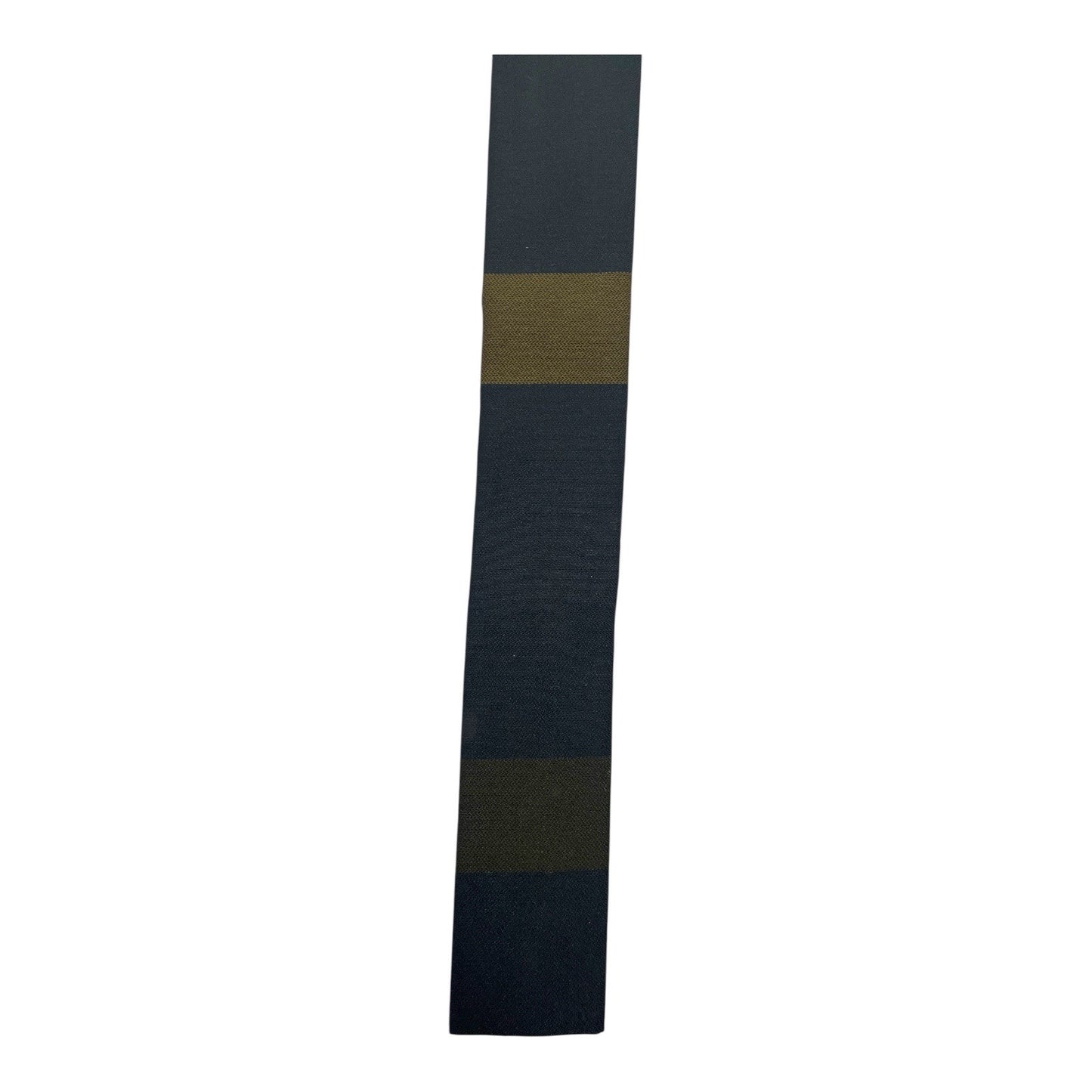 VTG Superba Mustang Men’s Tie – Black Olive Stripe – Slim 1960s