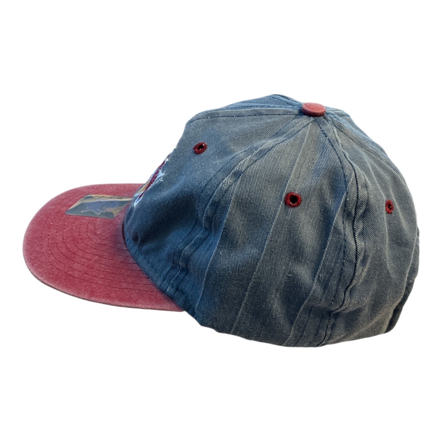 VTG Super Bowl XXIX Hat – Coca-Cola Logo – Team NFL Logo 7 – Denim & Red Brim – Made in Hong Kong