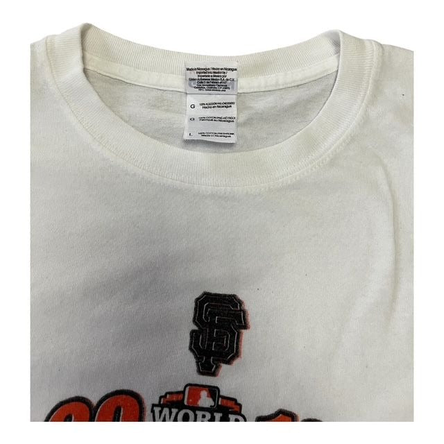 2012 San Francisco Giants World Series Champions T-Shirt – Size Large – Gildan Heavy Cotton