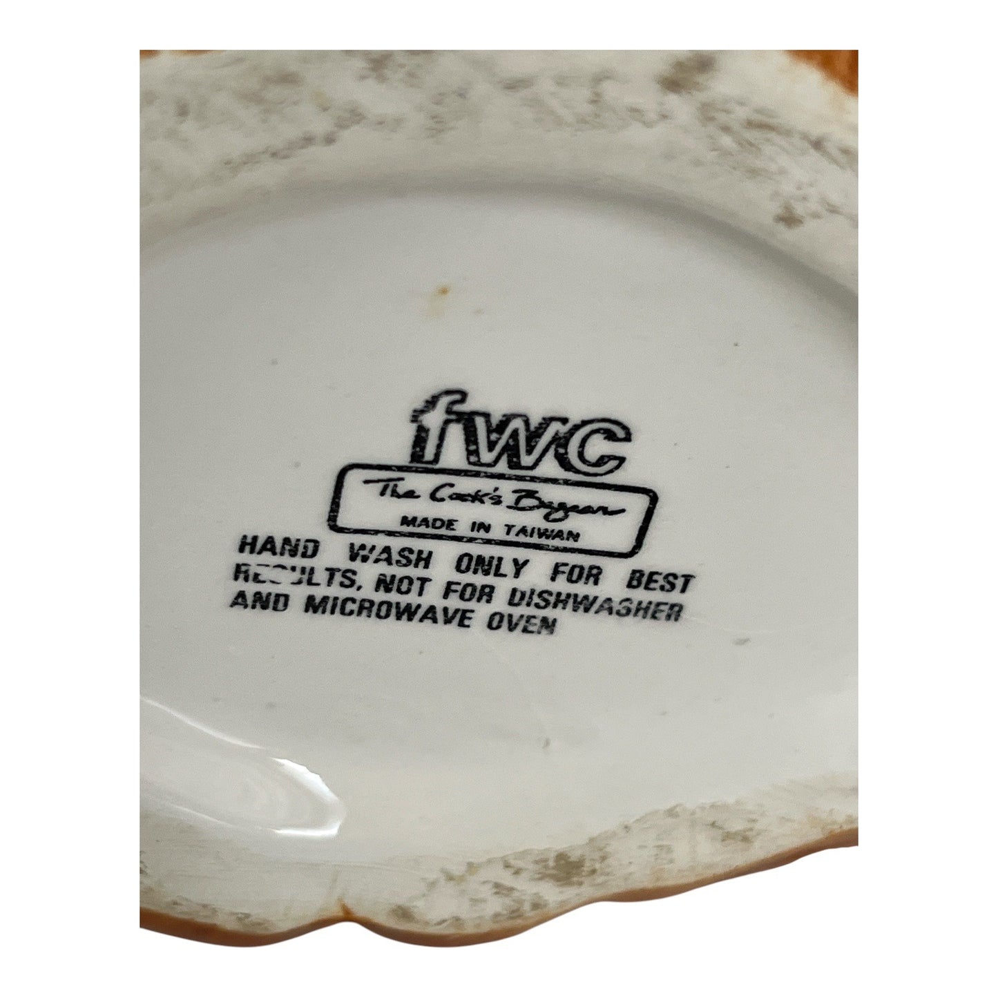 FWC The Cook’s Bazaar Pumpkin Pitcher Ceramic Fall Harvest Gourd Design Made in Taiwan