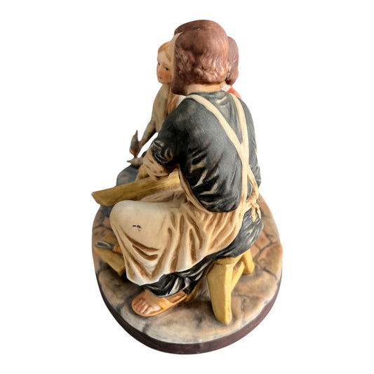 1978 Ceramica Excelsis Holy Family Workshop Figurine Made in Mexico