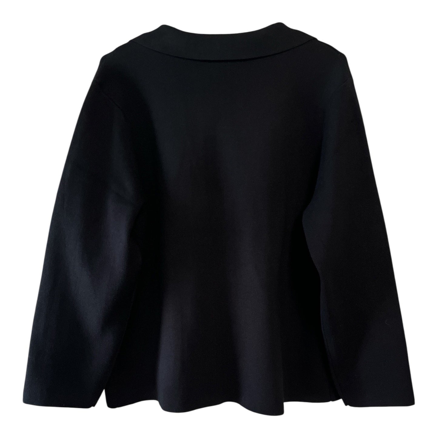 Love Trend New York Women’s 1X Black Knit Blazer Jacket - Vintage