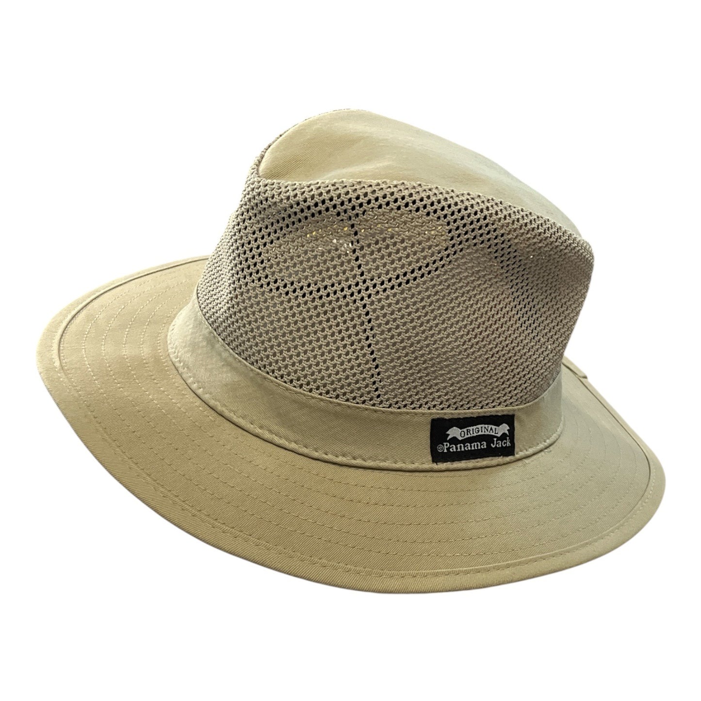 VTG Panama Jack Hat Pair – Mesh Safari & Bucket Style – Medium Outdoor Sun Hats
