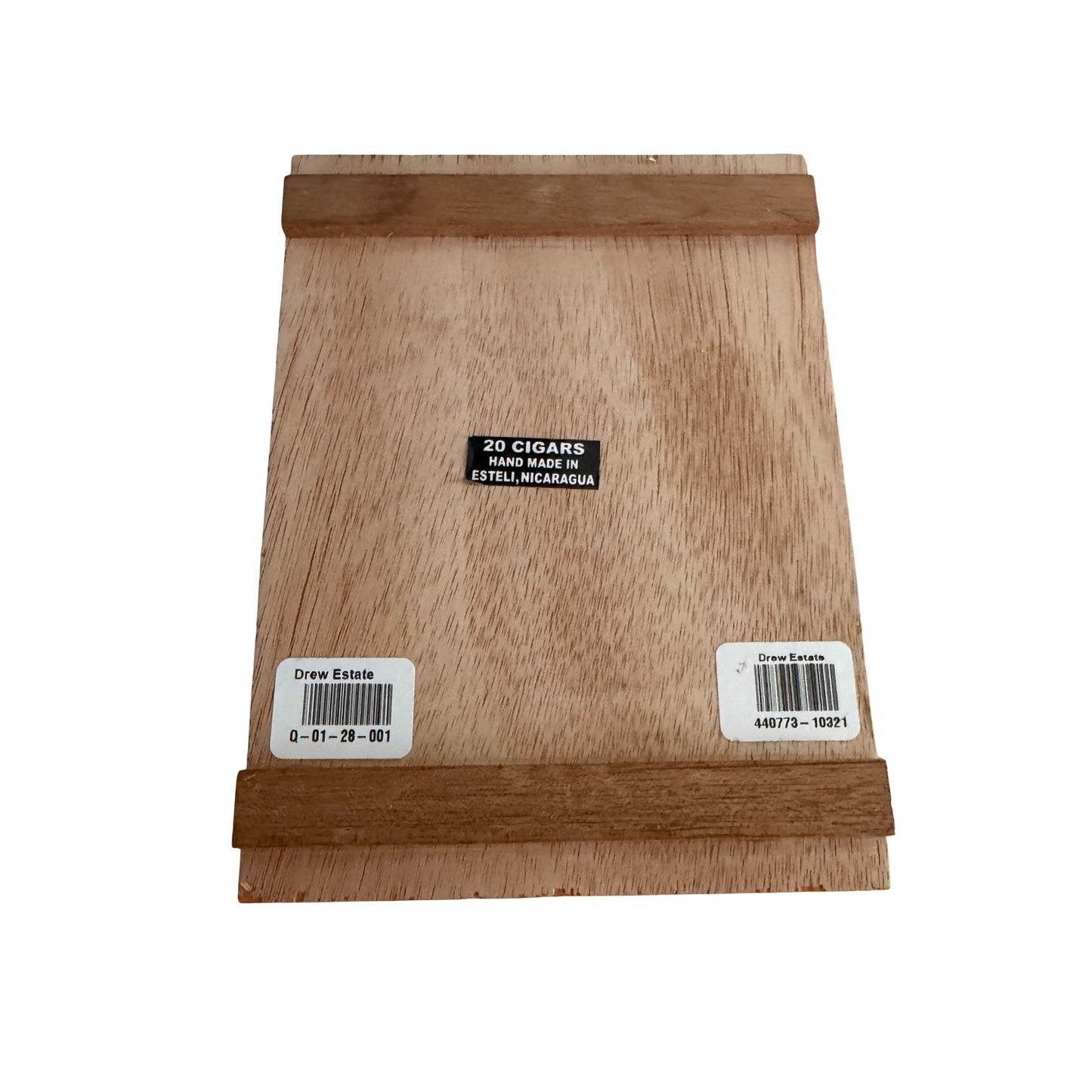 Drew Estate Legends Robusto Wooden Cigar Box Crate Style Storage Box Nicaragua 20 Count
