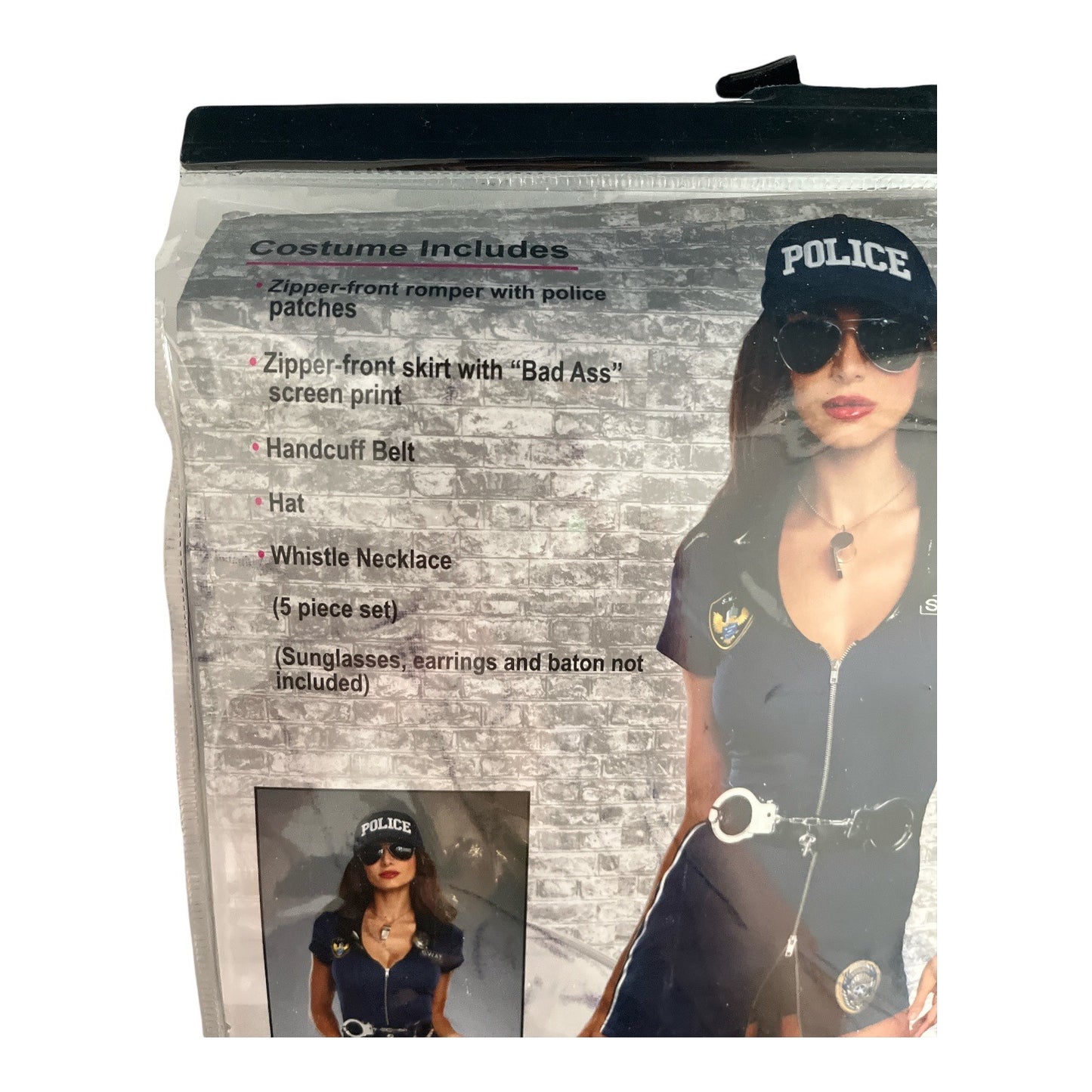 Vintage Dreamgirl S.W\.A.T. Police Costume – XL – Convertible Set