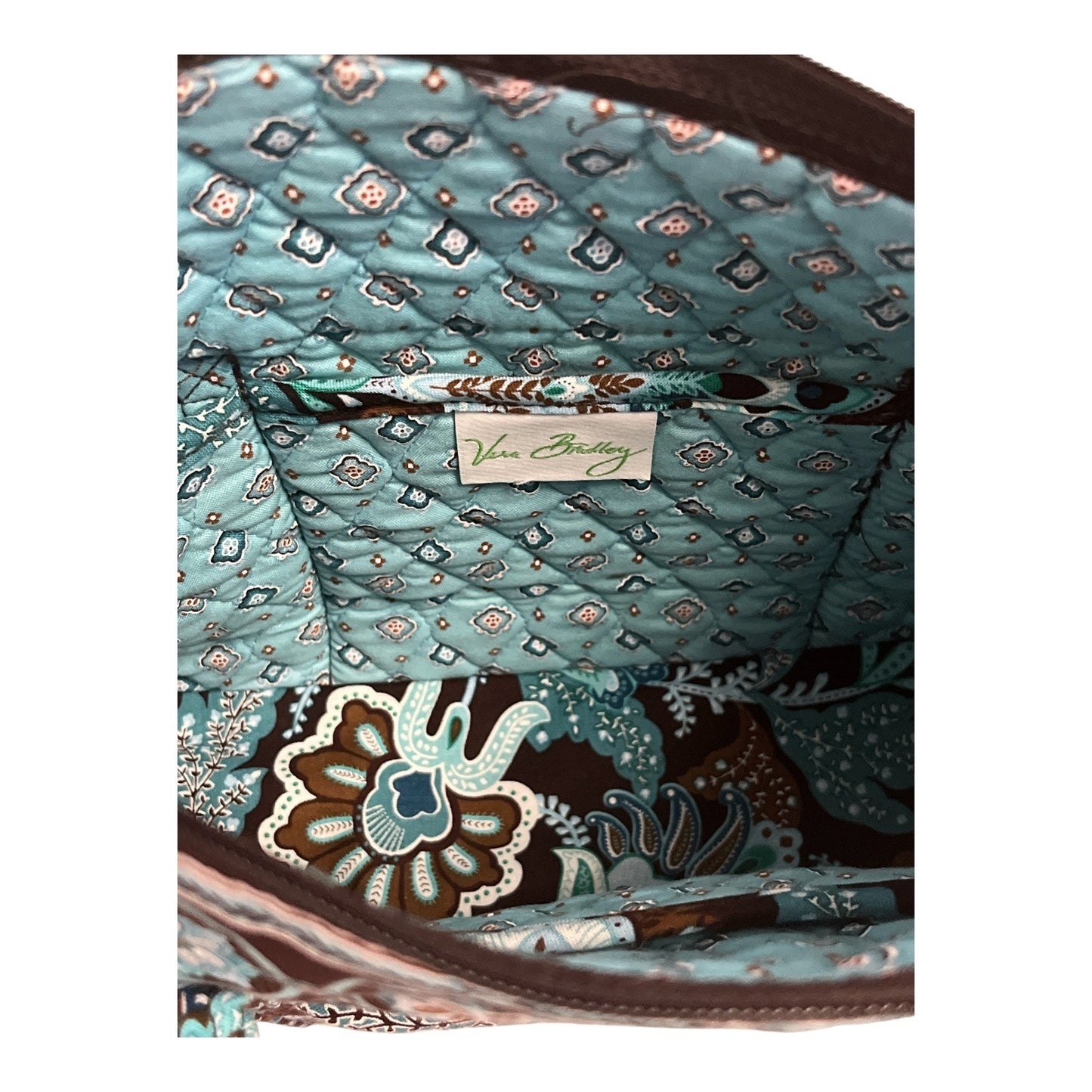 Vera Bradley Java Blue Paisley Quilted Handbag – Retired Pattern – Unused