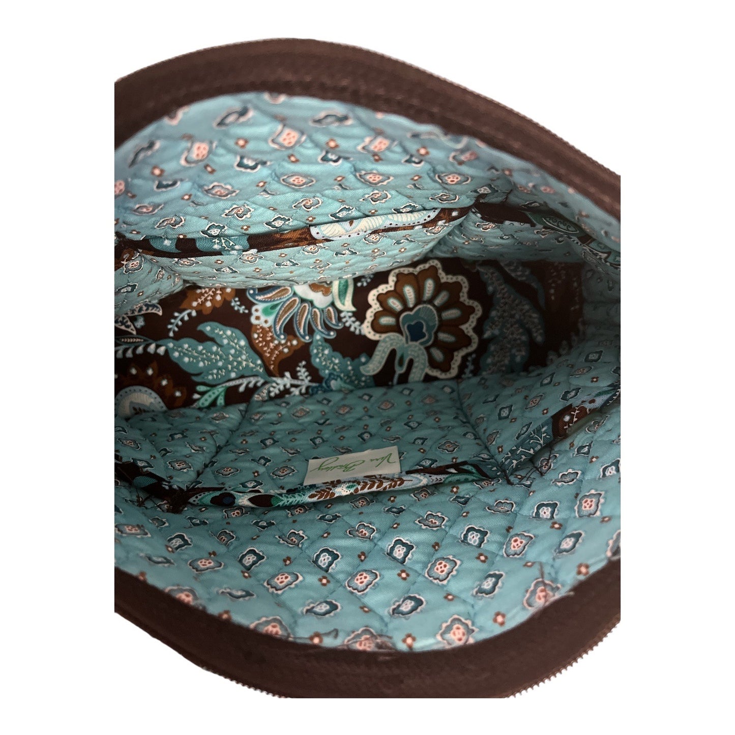 Vera Bradley Java Blue Paisley Quilted Handbag – Retired Pattern – Unused