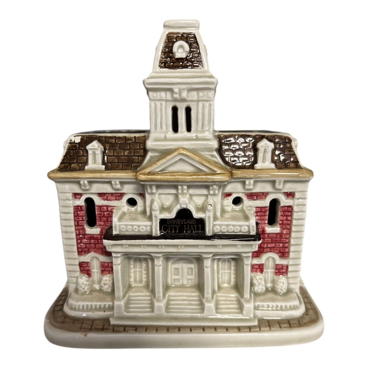Disney Magic 1988 Disneyland Ceramic Village Set – Sleeping Beauty Castle, City Hall, Opera House – Sears Exclusive