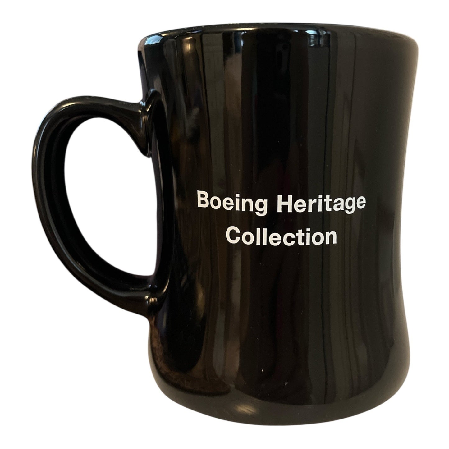 Boeing Black Heritage Collection Aviation Totem Design Coffee Mug Vintage 1990's