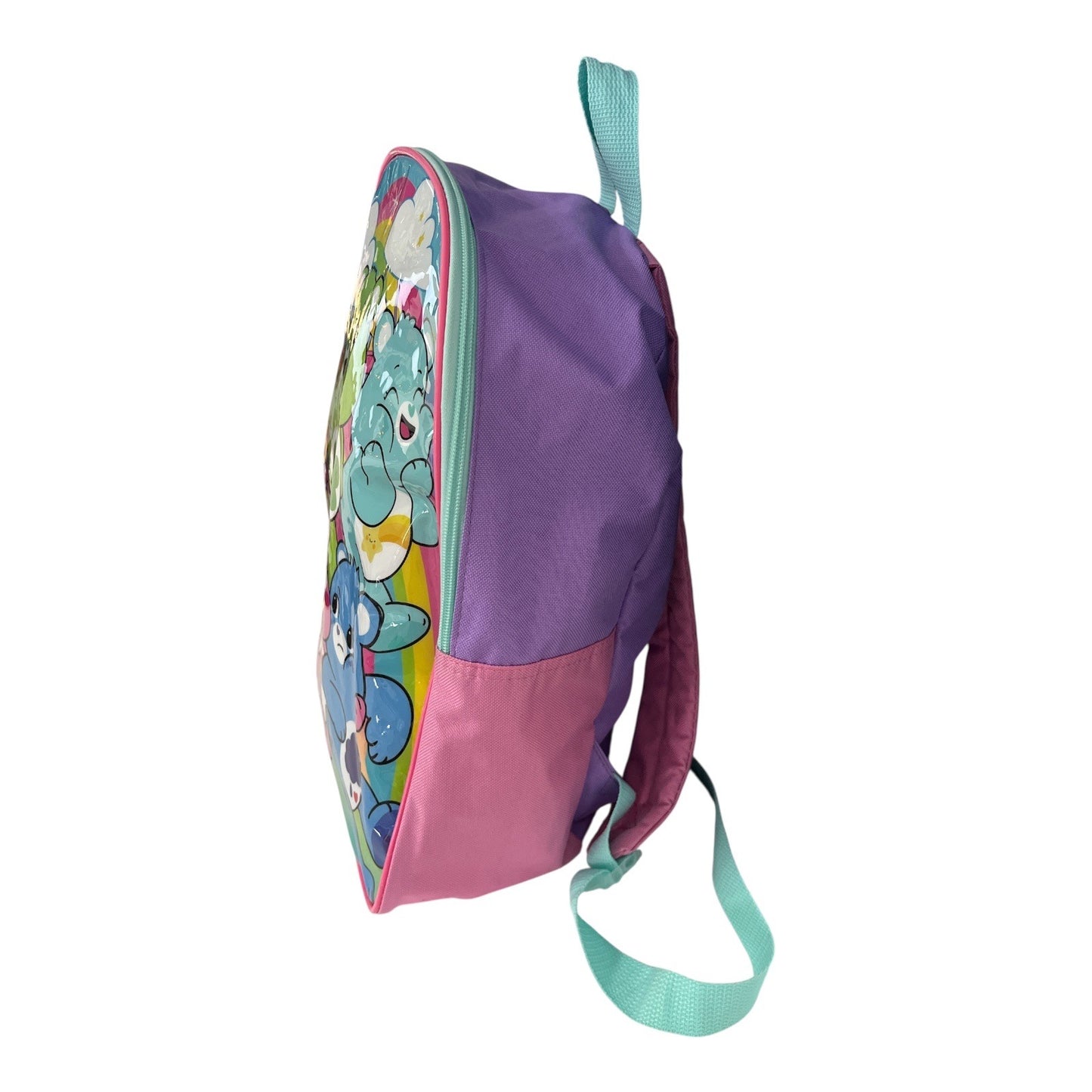 Care Bears Backpack Bioworld 2023 Kids School Bag Pink Purple