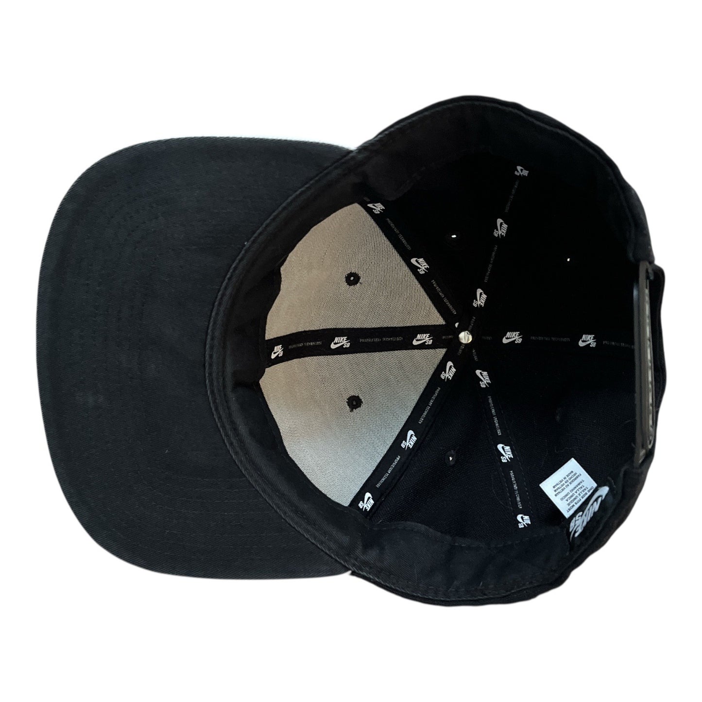 Nike SB Galaxy Logo Snapback Hat – Black & White – One Size Adjustable – Made in Vietnam