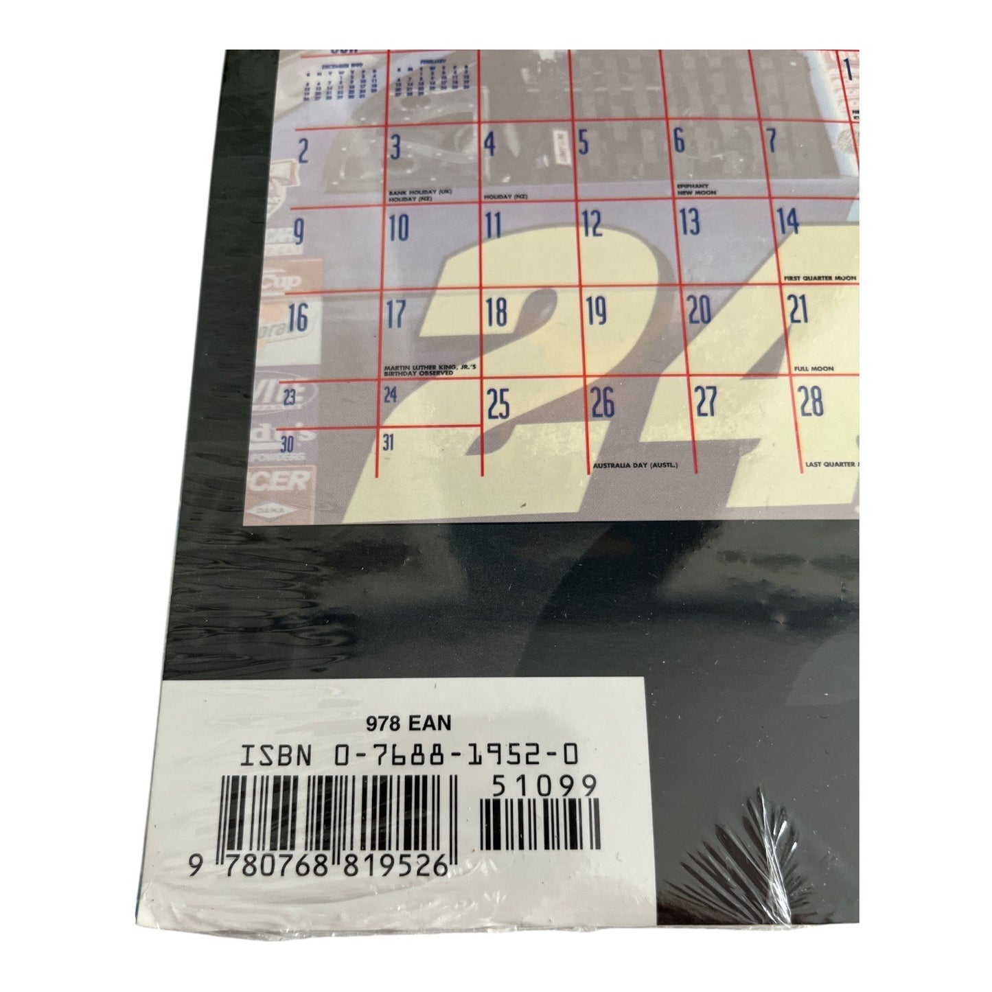 Jeff Gordon 2000 16-Month NASCAR Wall Calendar – Hometown Graphics - Sealed
