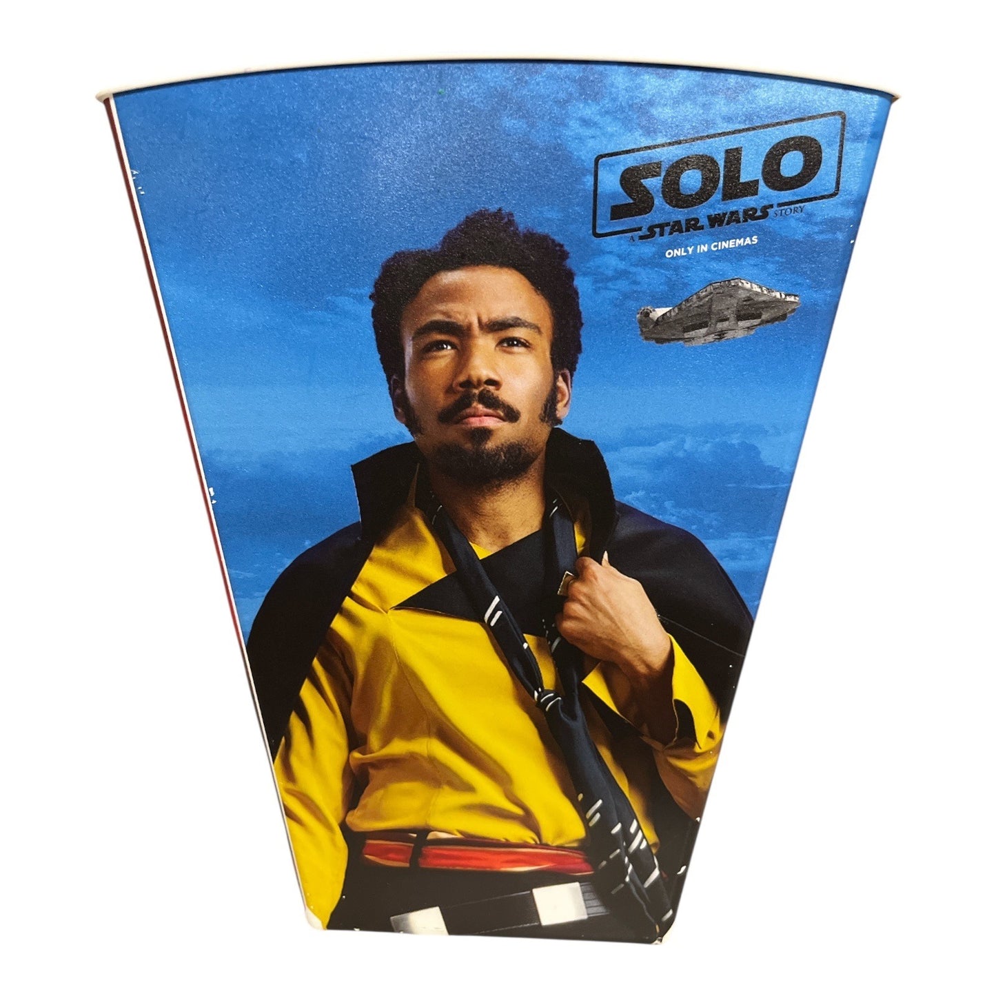 Solo: A Star Wars Story Collectible Movie Theater Popcorn Bucket – Han, Chewbacca, Lando, Qi'ra – 2018 Promo