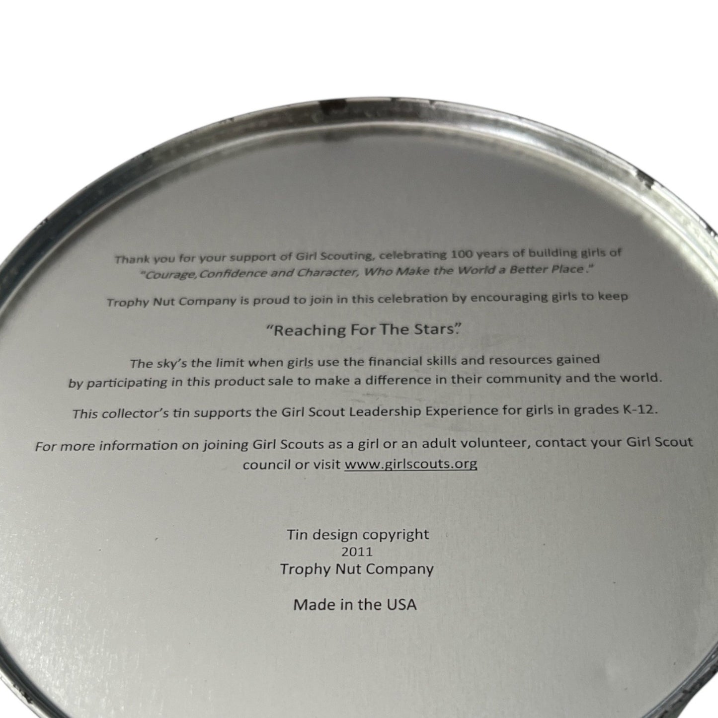 Girl Scouts 100th Anniversary Collectible Tin Set (1912–2012)