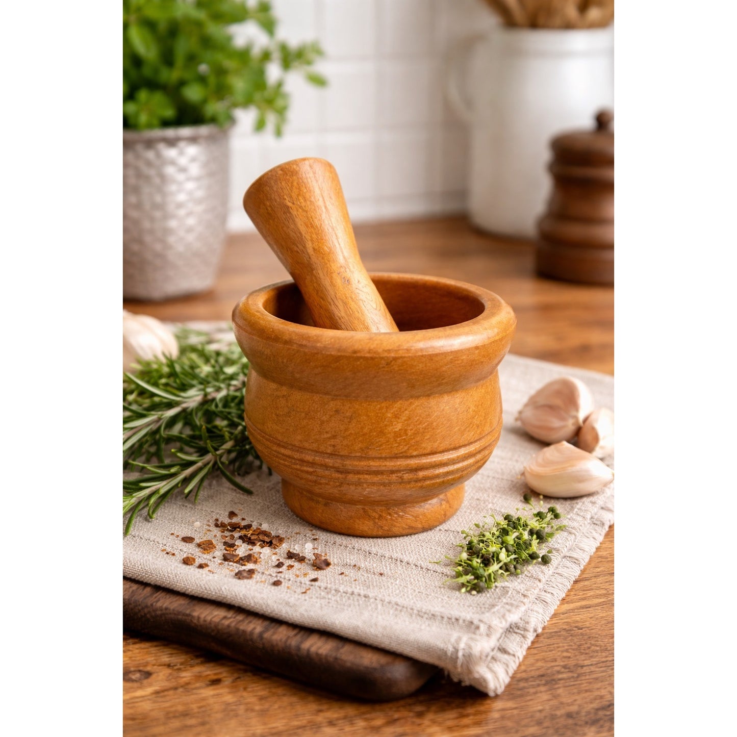 Vintage Vandel Mortar and Pestle Phenolic Resin Made in USA