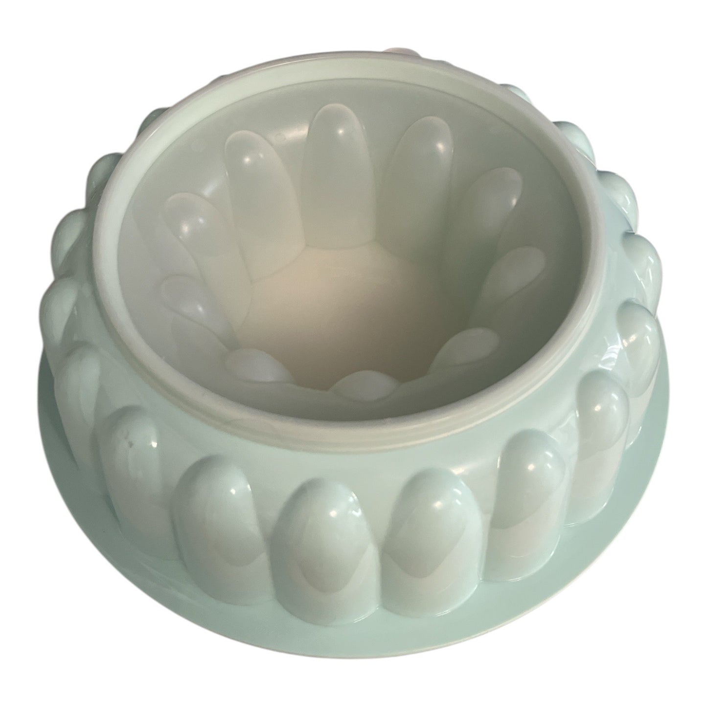 Vintage Tupperware Jel-N-Serve Mold with Lid – Mint Green – Gelatin or Salad Mold