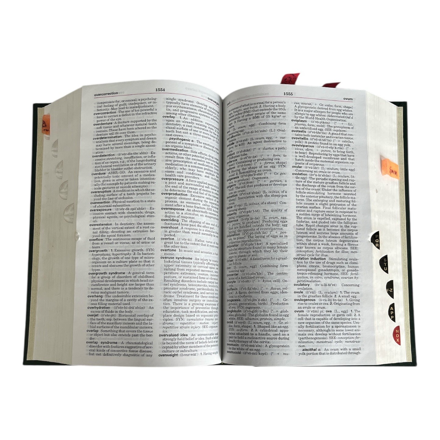 Taber’s Cyclopedic Medical Dictionary – 20th Edition Thumb-Indexed Hardcover (2005) – F.A. Davis