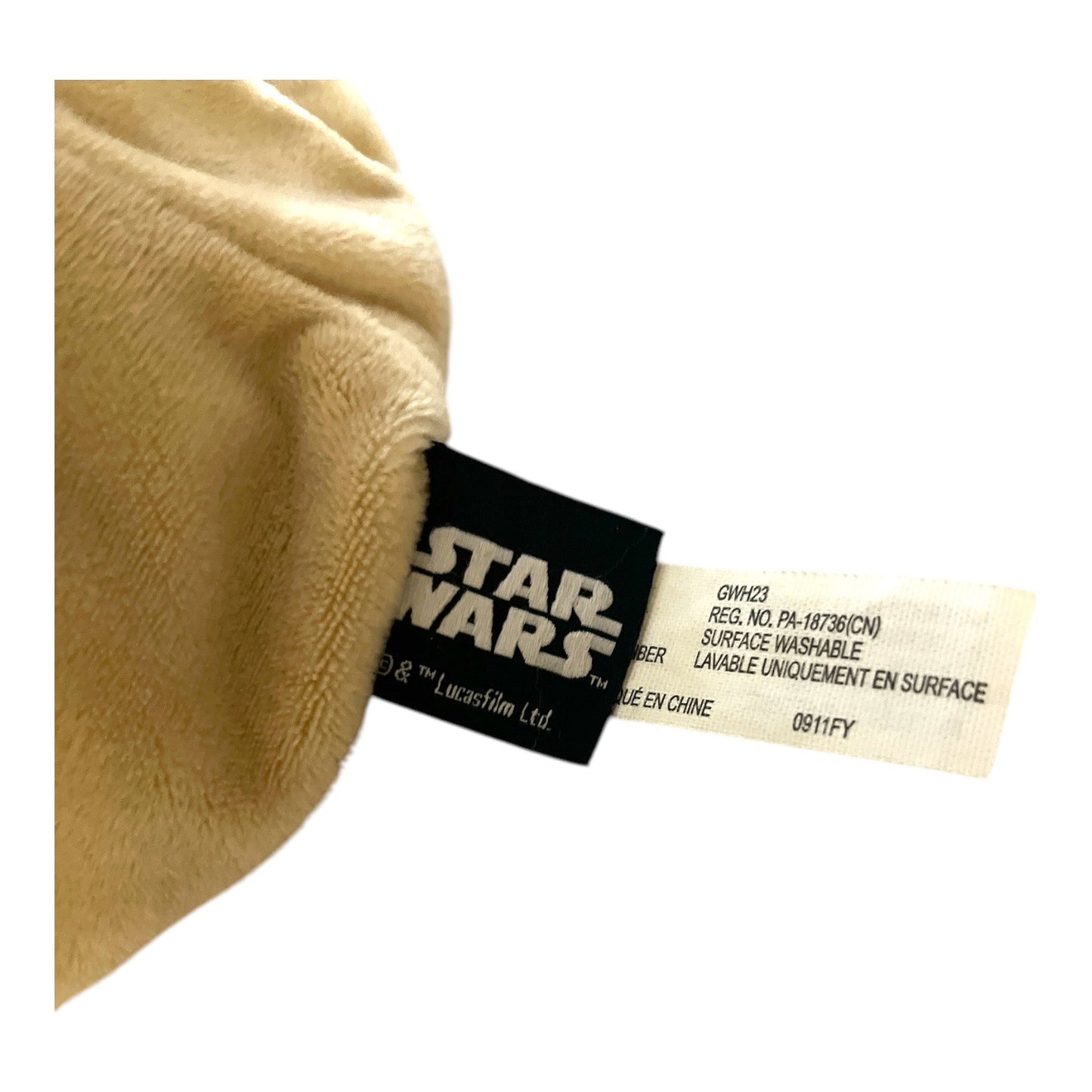 Star Wars The Child Grogu Plush Toy – 8" – Tan Coat – Lucasfilm