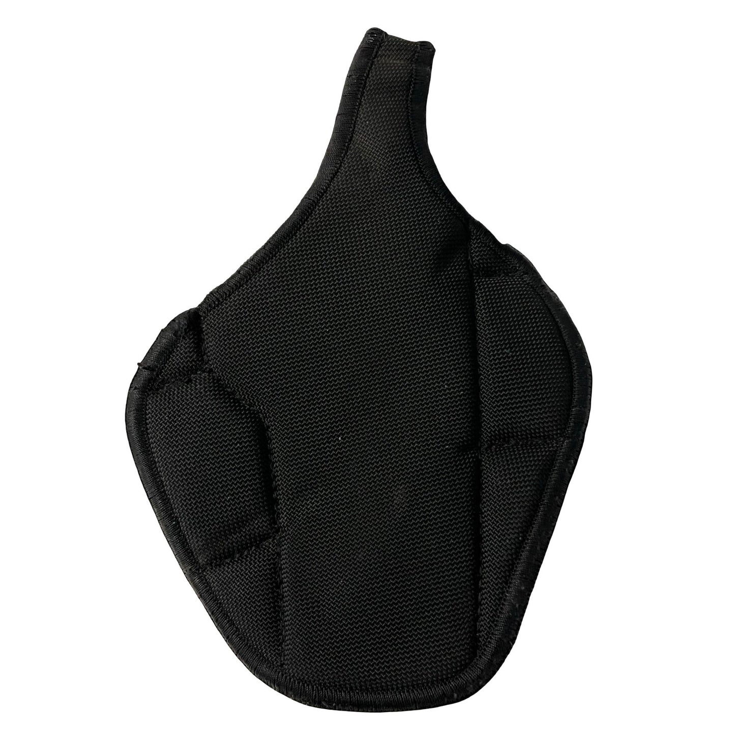 Vintage Nylon Gun Holster Black Soft Case Snap Closure 9.5x6.5