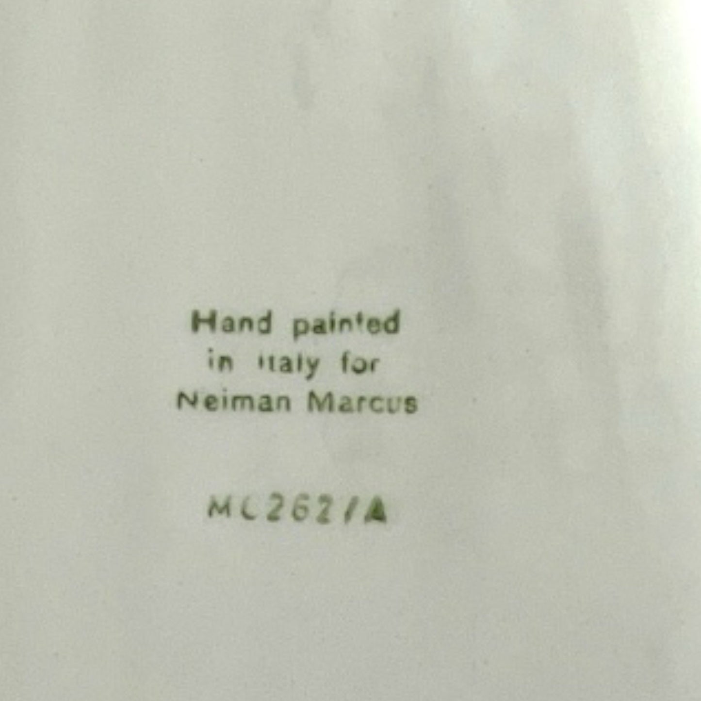 Vtg Hand-Painted Italian Ceramic Corn Harvest Dish – Neiman Marcus – 17” Serving Platter
