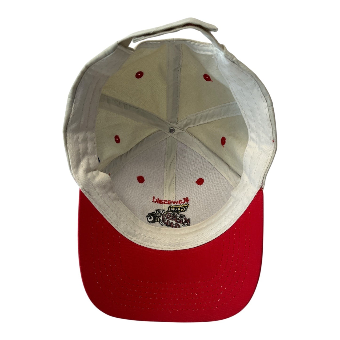 Vintage Kawasaki “Kicks Ass” Embroidered Cap – Great Southern Equipment – Hammette Sharp Hat
