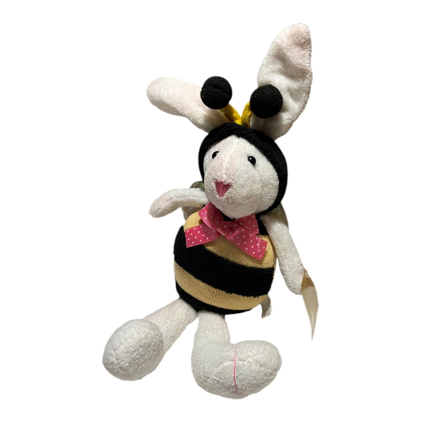 Costco Exclusive Kirkland’s Bee Bunny Plush – 17" Poseable Ears – NWT – 2000s Collectible