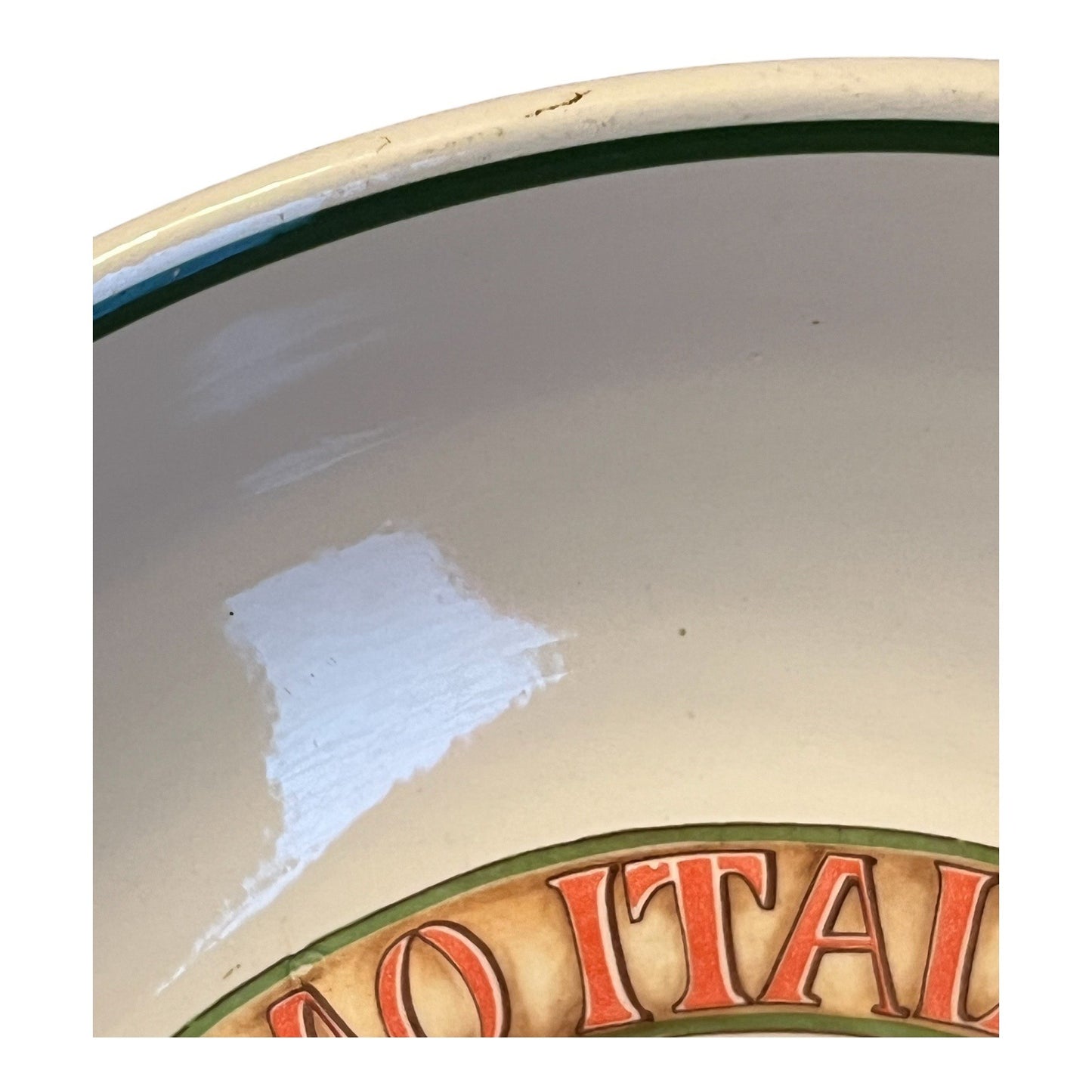 Ciao Italia Italian Kitchen Serving Bowl – Over and Back, Inc. – 13 x 4 x 7 in – Made in Italy