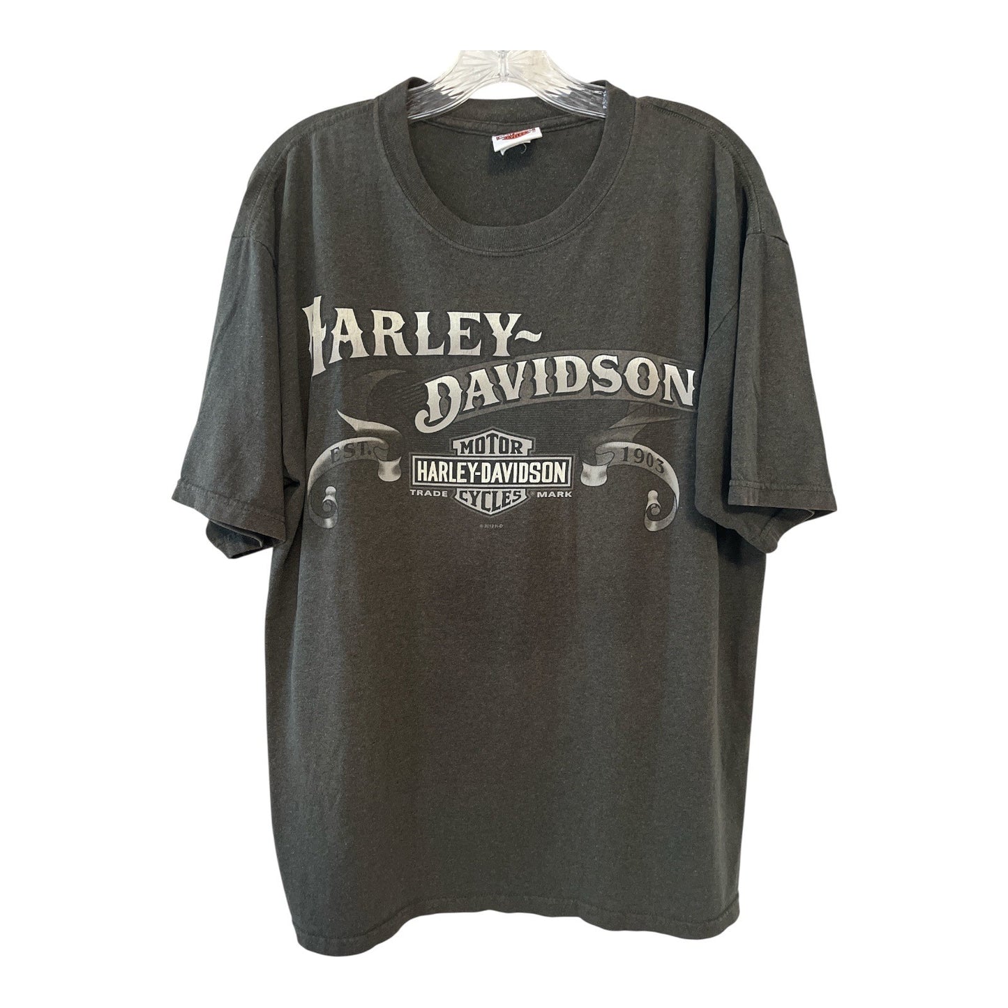 Harley-Davidson USA T-Shirt – Rommel Eagle Graphic – Size Large – R.K. Stratman