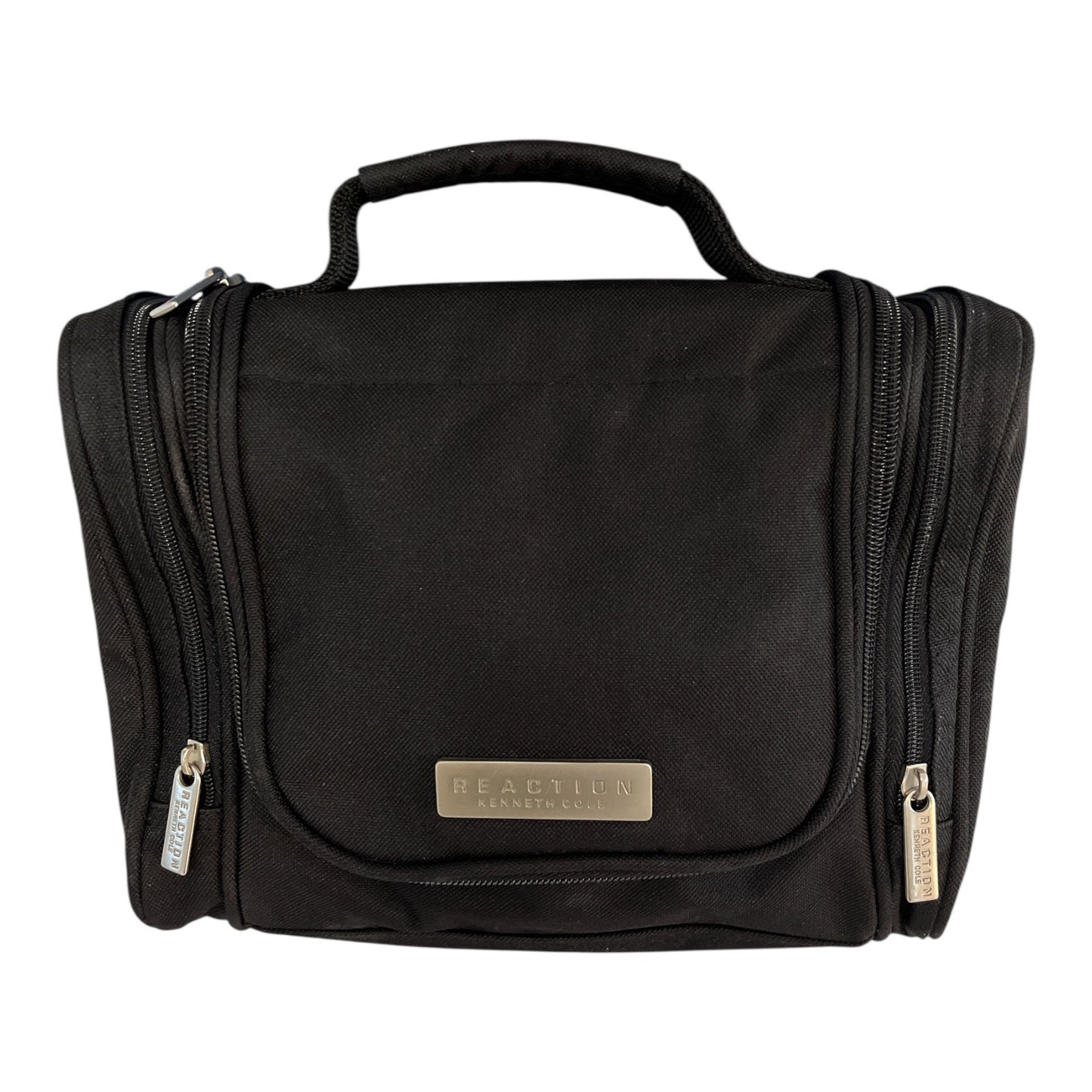 Kenneth Cole Reaction Hanging Toiletry Travel Bag – Black – Multiple Compartments & Organizer Pockets