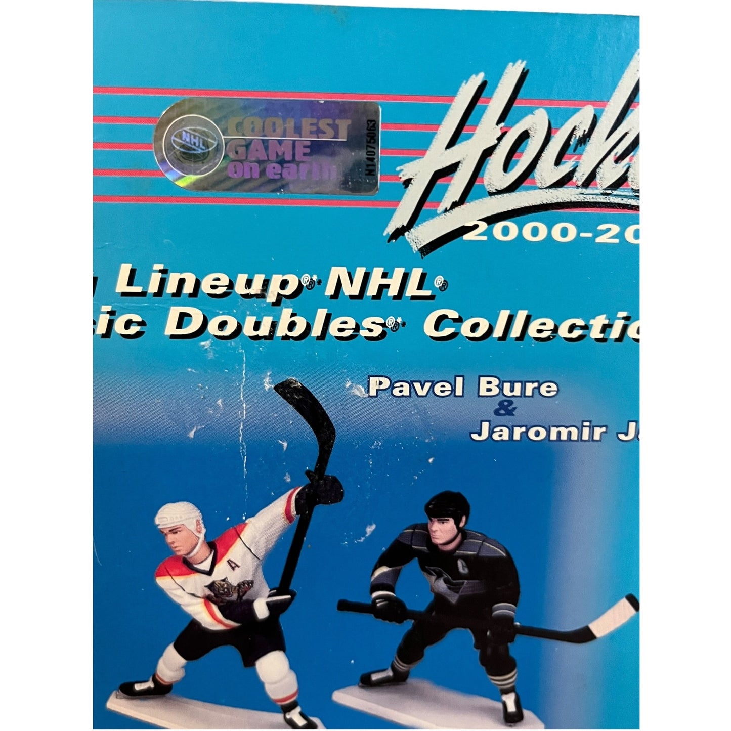 Starting Lineup Mike Grier Oilers Figure 2000 2001 NHL Toy Hasbro Sealed Y2K