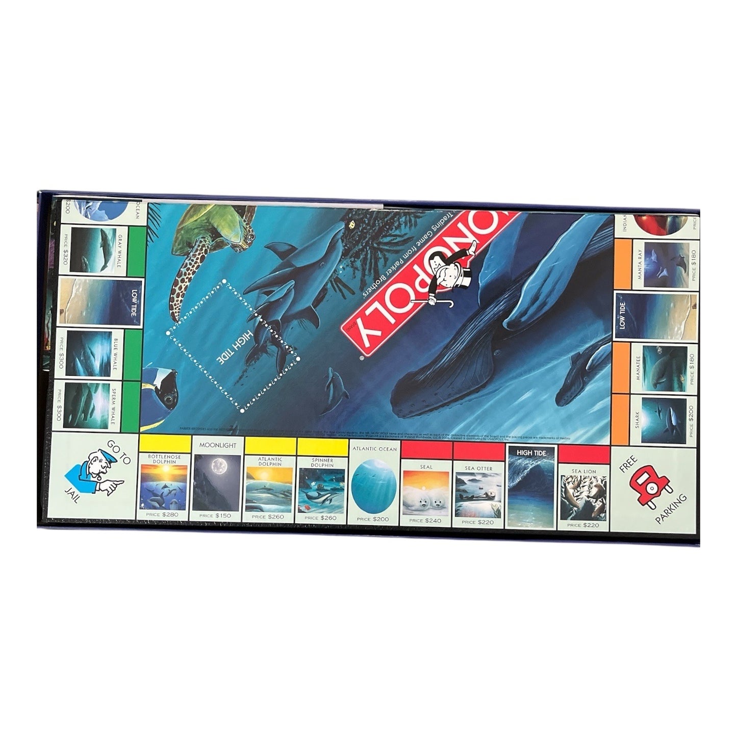 Monopoly Wyland Underwater World Edition – Complete Collector’s Game – Sea Life Theme 2004